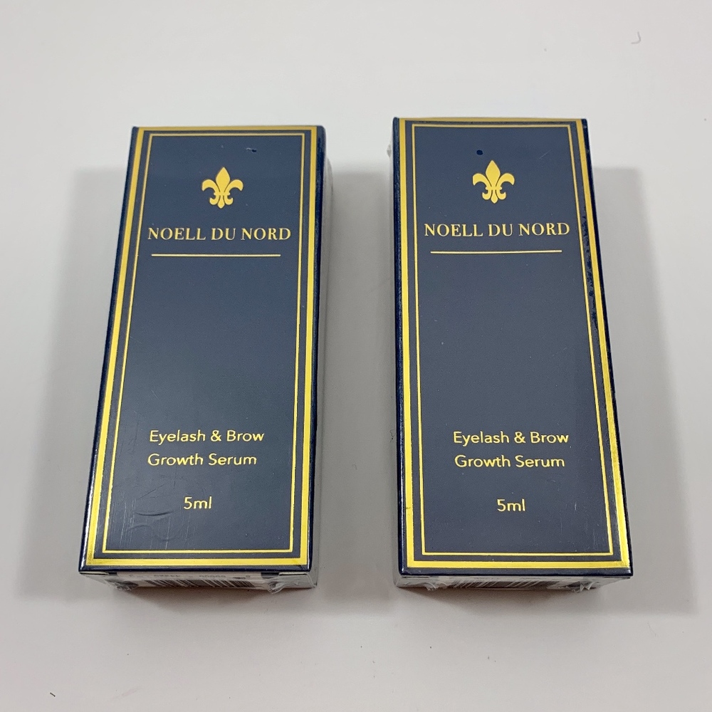Noell Du Nord Eyelash & Brow Growth Serum 5ml x 2